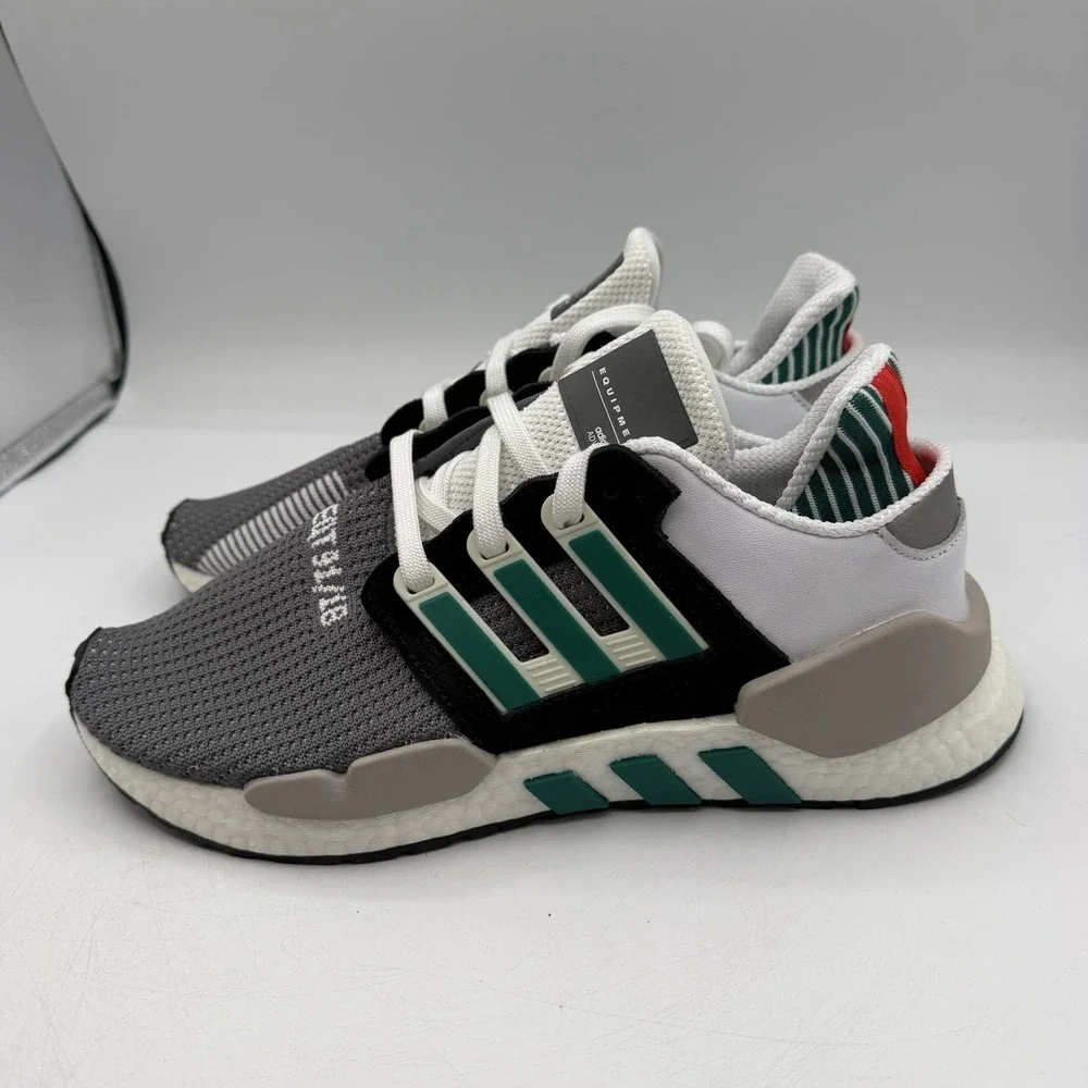 Adidas EQT Support 91/18 Shoes Men Sz 10 Black Granite Sneakers Originals AQ1037